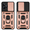 Θήκη Ring Armor CamPro Sonique Realme C51 / Realme C53 / Realme Note 50 4G Ροζ Χρυσό