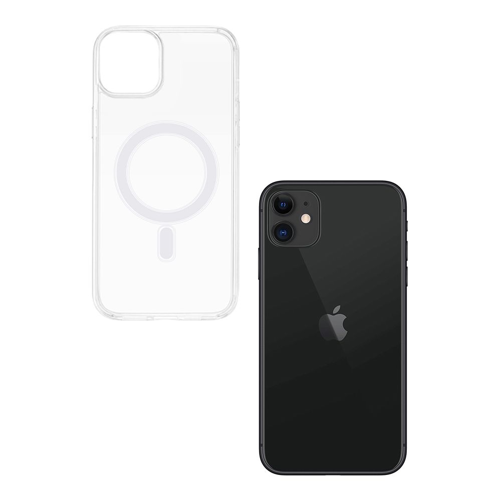 Θήκη Magnetic MagCase Sonique Apple iPhone 11 Διάφανο