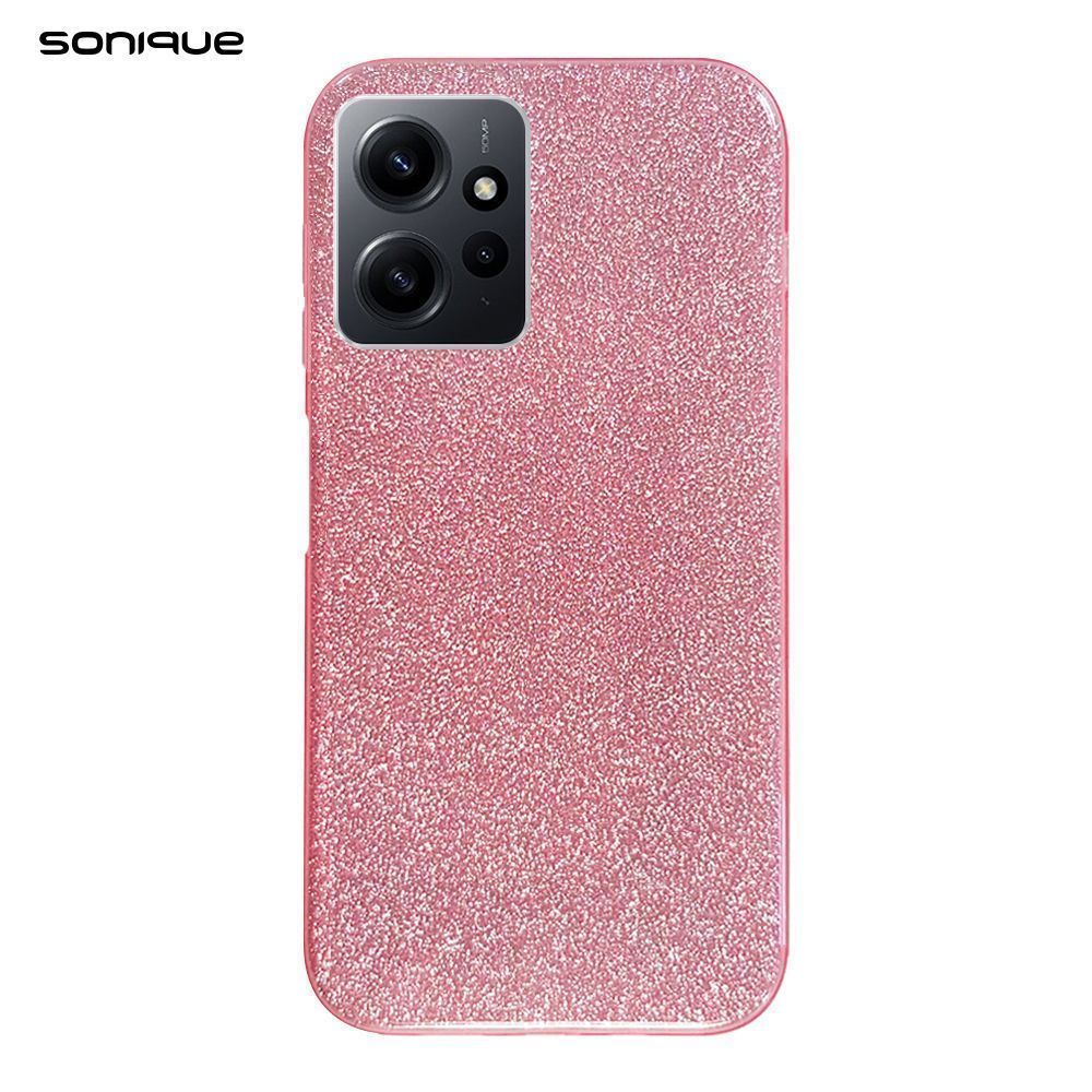Θήκη Σιλικόνης Sonique Shiny Xiaomi Redmi Note 12 4G Ροζ