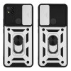 Θήκη Ring Armor CamPro Sonique για Xiaomi Redmi 9C / Redmi 10A Ασημί