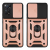 Θήκη Ring Armor CamPro Sonique για Xiaomi Redmi Note 11 Pro 4G/5G / Redmi Note 12 Pro 4G Ροζ Χρυσό