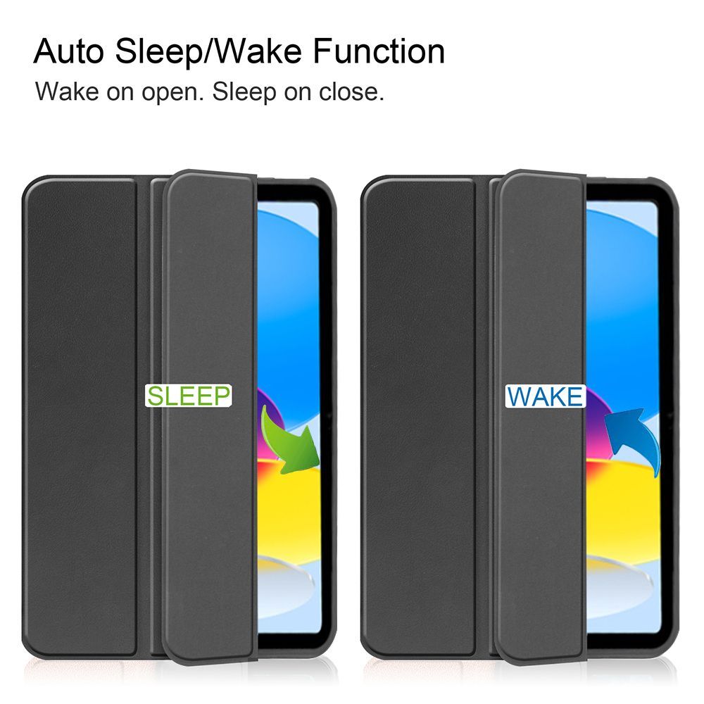 Θήκη Tablet Smartcase Slim Sonique για Apple iPad 10th Gen 10.9" (2022) Μαύρο