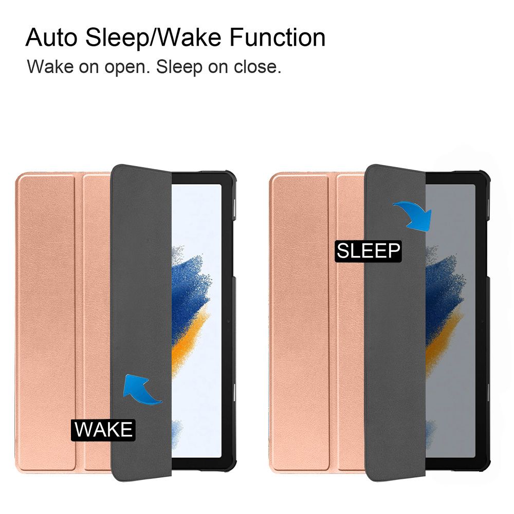 Θήκη Tablet Smartcase Slim Sonique για Samsung Galaxy Tab A8 10.5" Ροζ Χρυσό