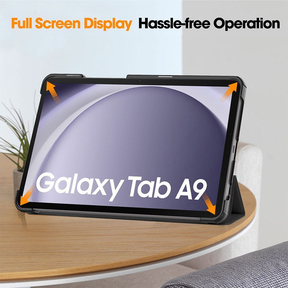 Θήκη Tablet Smartcase Slim Sonique για Samsung Galaxy Tab A9 8.7" Μαύρο