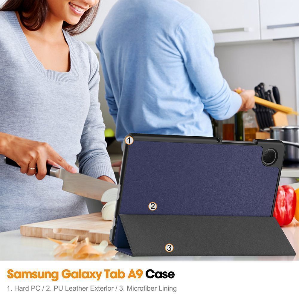 Θήκη Tablet Smartcase Slim Sonique για Samsung Galaxy Tab A9 8.7" Μπλέ
