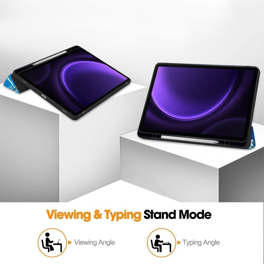 Θήκη Tablet Smartcase Slim Sonique για Samsung Galaxy Tab S9 11" / Galaxy Tab S9 FE 10.9" Sakura