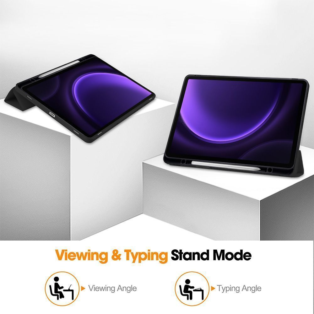 Θήκη Tablet Smartcase Slim Sonique για Samsung Galaxy Tab S9 11" / Galaxy Tab S9 FE 10.9" Μαύρο