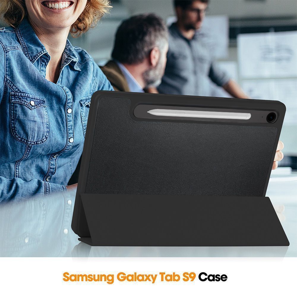 Θήκη Tablet Smartcase Slim Sonique για Samsung Galaxy Tab S9 11" / Galaxy Tab S9 FE 10.9" Μαύρο