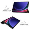 Θήκη Tablet Smartcase Slim Sonique για Samsung Galaxy Tab S9+12.4" / Galaxy TabS10+ 12.4" / Galaxy S9 FE+ 12.4" Μαύρο