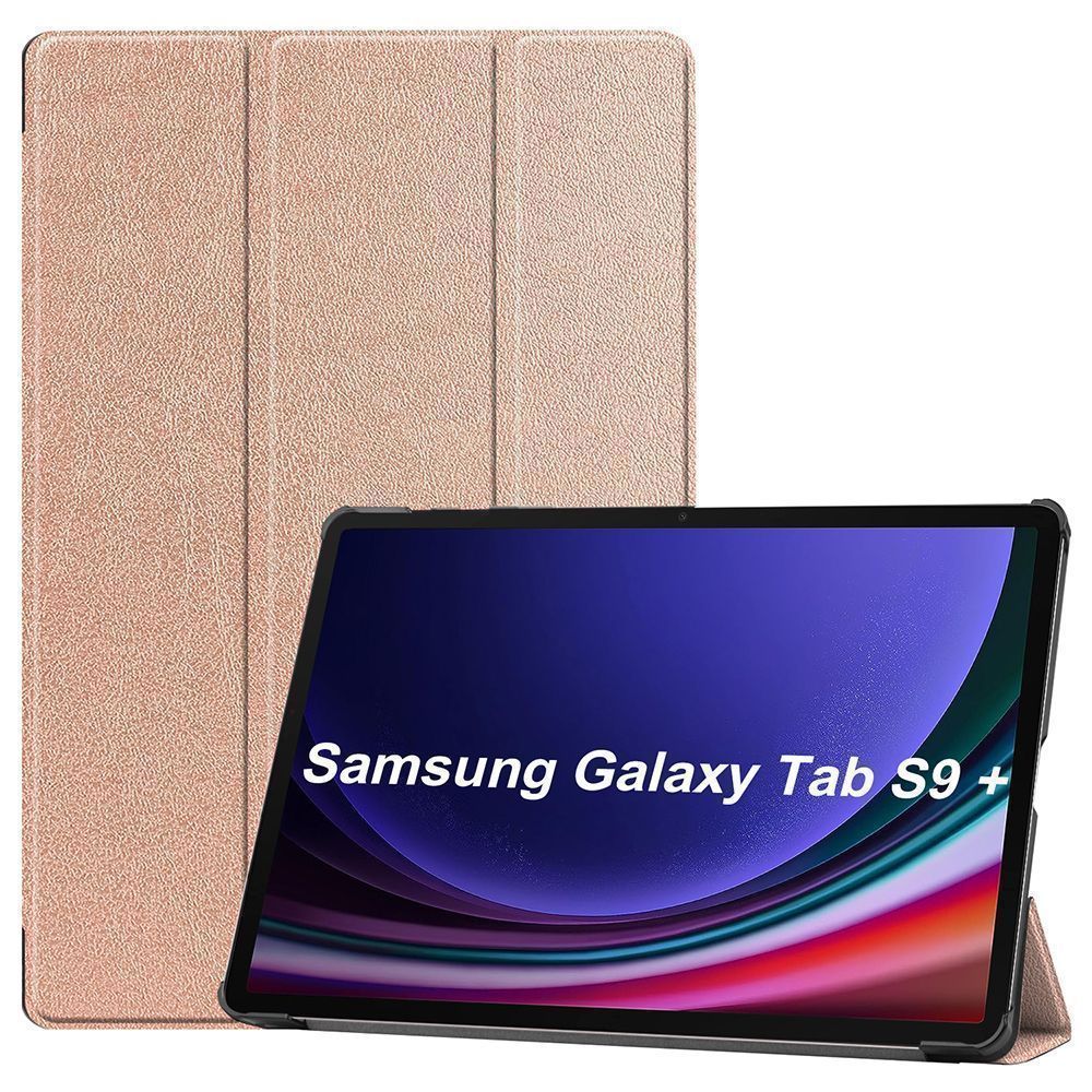 Θήκη Tablet Smartcase Slim Sonique για Samsung Galaxy Tab S9+12.4" / Galaxy TabS10+ 12.4" / Galaxy S9 FE+ 12.4" Ροζ Χρυσό