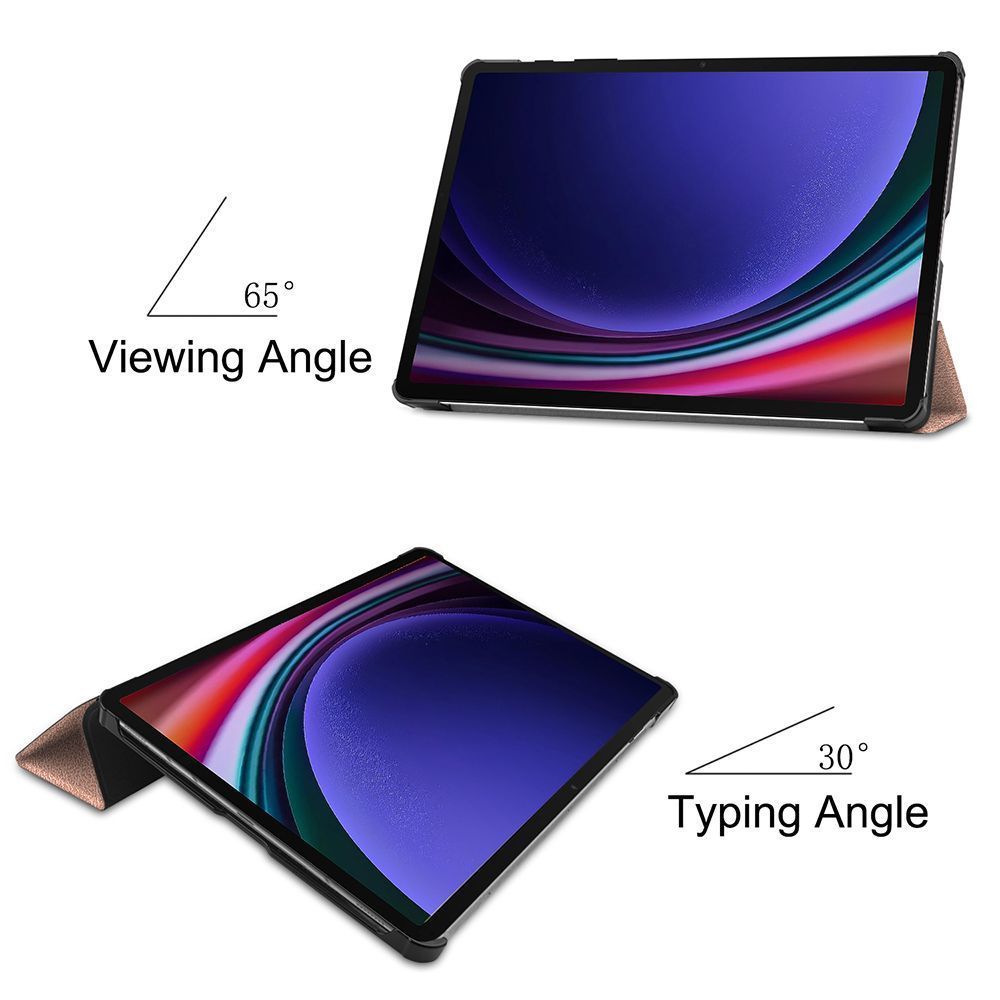 Θήκη Tablet Smartcase Slim Sonique για Samsung Galaxy Tab S9+12.4" / Galaxy TabS10+ 12.4" / Galaxy S9 FE+ 12.4" Ροζ Χρυσό