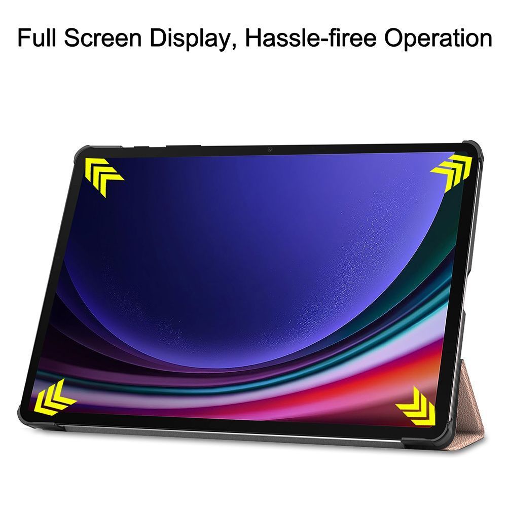 Θήκη Tablet Smartcase Slim Sonique για Samsung Galaxy Tab S9+12.4" / Galaxy TabS10+ 12.4" / Galaxy S9 FE+ 12.4" Ροζ Χρυσό