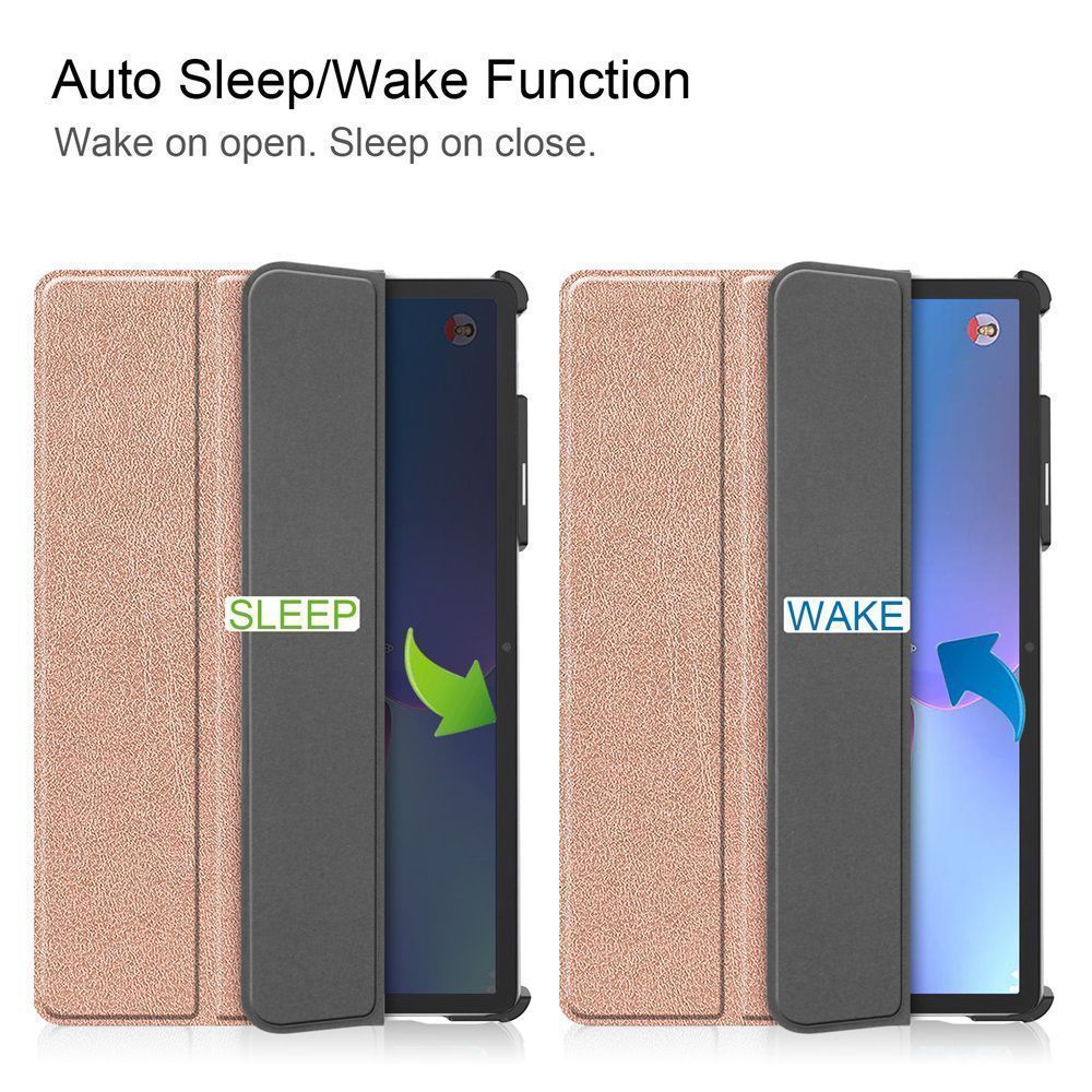 Θήκη Tablet Smartcase Slim Sonique για Lenovo Tab P11 Pro 2nd Gen 11.2" Ροζ Χρυσό