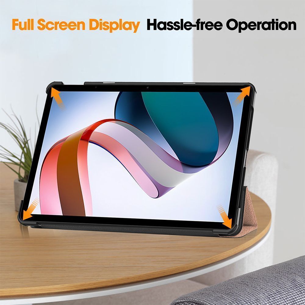 Θήκη Tablet Smartcase Slim Sonique για Xiaomi Redmi Pad SE 11" Ροζ Χρυσό