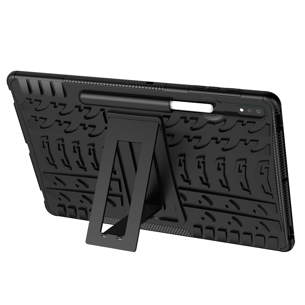 Θήκη Tablet Sonique Defender για Samsung Galaxy TAB S7+ 12.4" / Galaxy TAB S8+ 12.4" Μαύρο