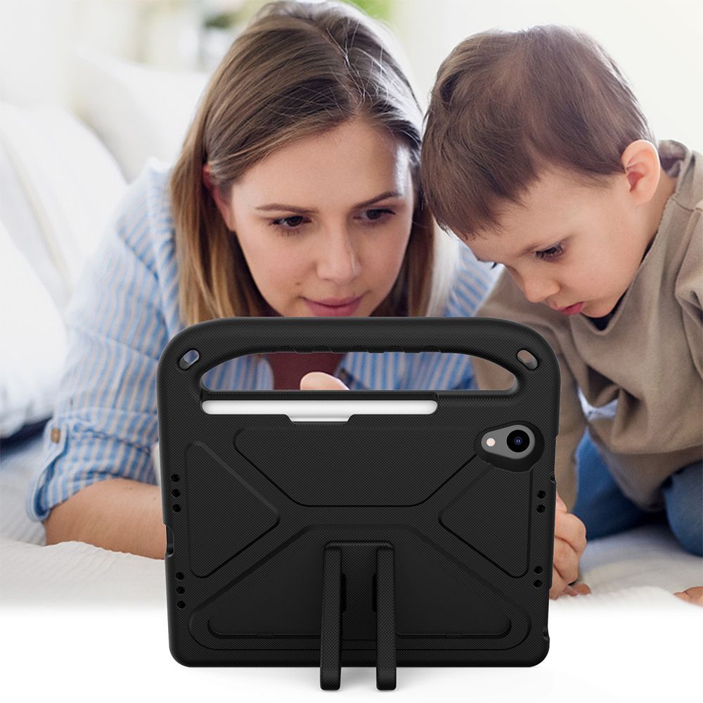 Θήκη Tablet Sonique Jazzy Kidsafe με Χειρολαβή για Apple iPad mini 2021 8.3" 6th Gen / iPad mini 2024 8.3" 7th Gen Μαύρο