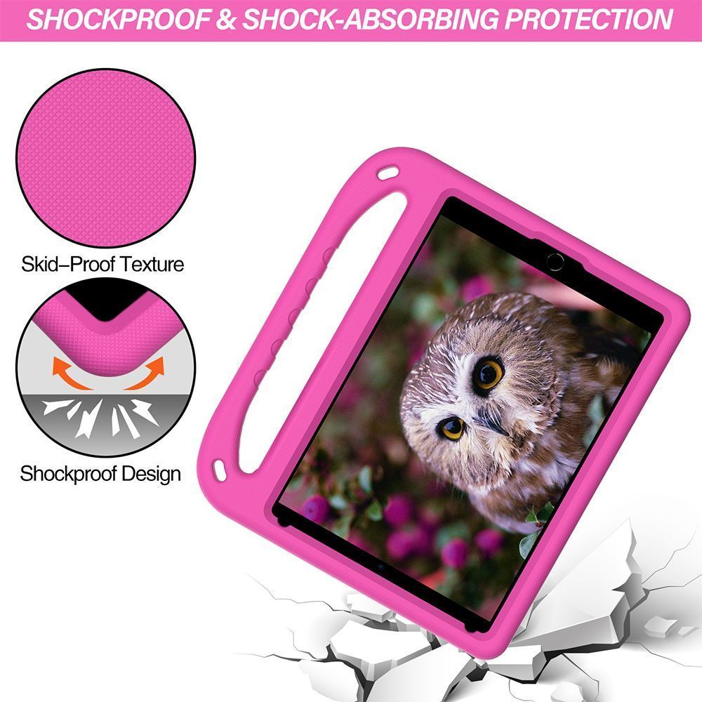 Θήκη Tablet Sonique Jazzy Kidsafe με Χειρολαβή για Apple iPad 10.2' 2019/2020/2021 Φούξια