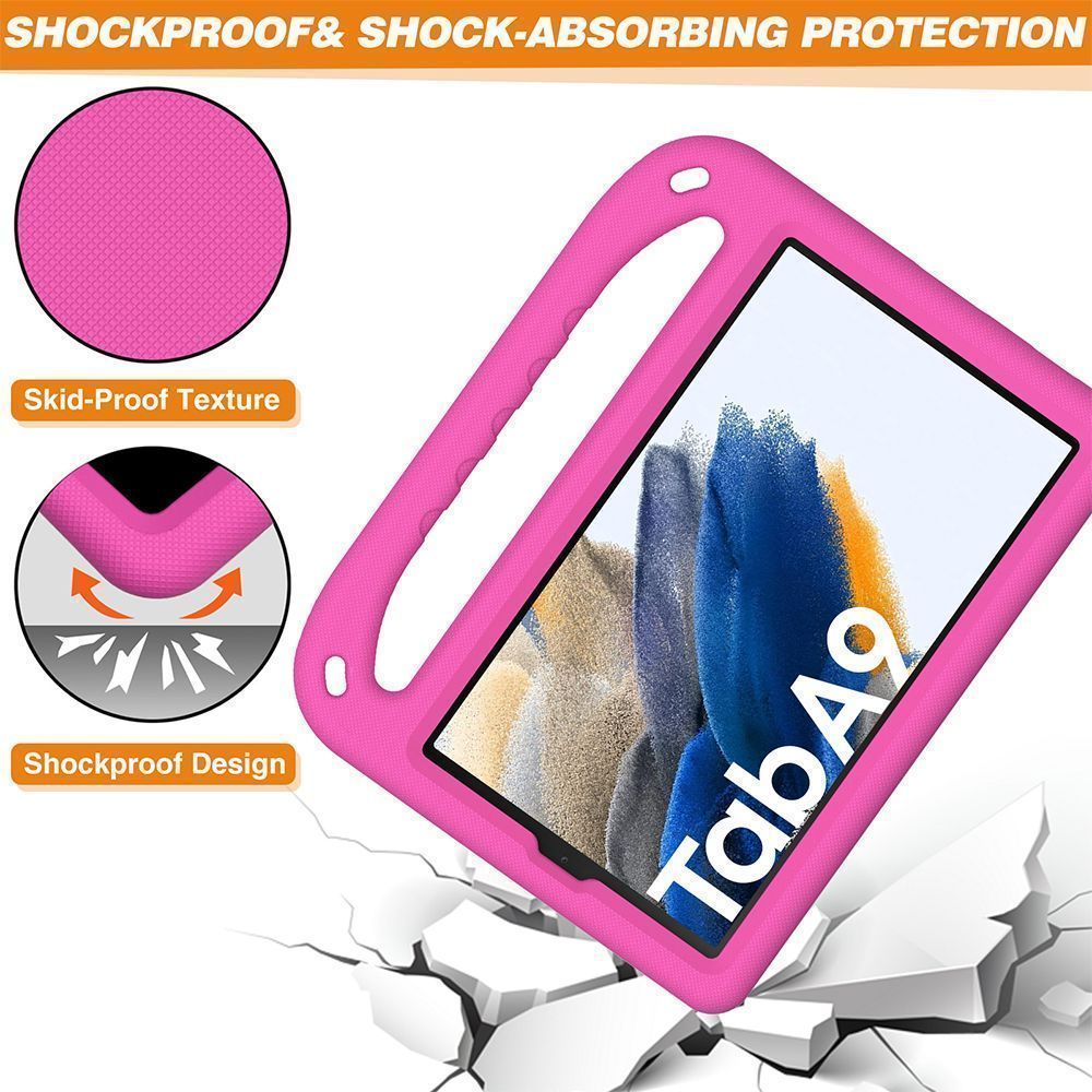 Θήκη Tablet Sonique Jazzy Kidsafe με Χειρολαβή για Samsung Galaxy Tab A9 8.7" Φούξια