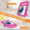 Θήκη Tablet Sonique Jazzy Kidsafe με Χειρολαβή για Samsung Galaxy Tab A9 8.7" Φούξια