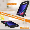 Θήκη Tablet Sonique Jazzy Kidsafe με Χειρολαβή για Samsung Galaxy Tab S9+12.4" / Galaxy TabS10+ 12.4" / Galaxy S9 FE+ 12.4" Μαύρο