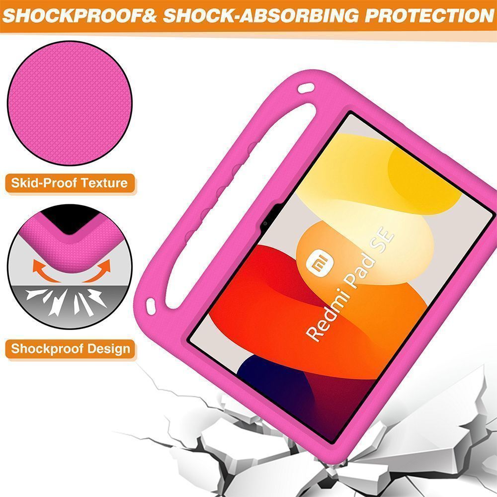 Θήκη Tablet Sonique Jazzy Kidsafe με Χειρολαβή για Xiaomi Redmi Pad SE 11" Φούξια