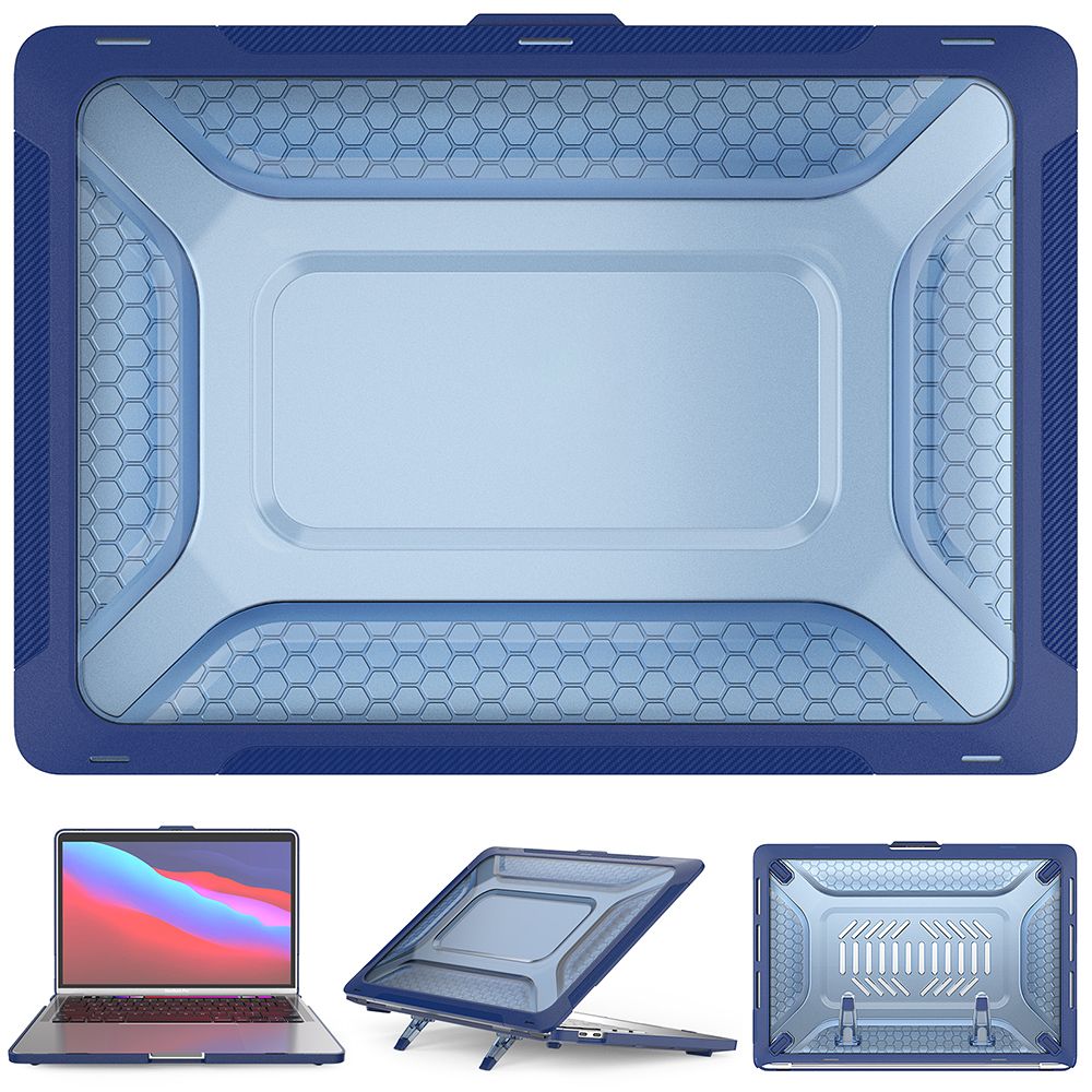 Θήκη για MacBook Sonique Icy Guardian με Βάση Στήριξης Apple MacBook Pro 13" 2018/2020/2022 Μπλέ