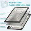 Θήκη για MacBook Sonique Icy Guardian με Βάση Στήριξης Apple Mac Book Pro 14" 2021/2023 Μαύρο