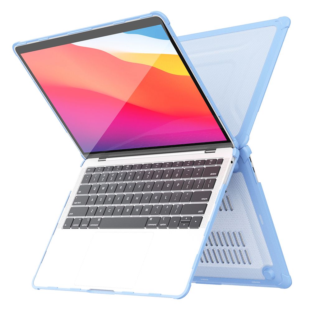 Θήκη για MacBook Sonique Icy με Βάση Στήριξης Apple MacBook Air 13" 2018/2020 Γαλάζιο