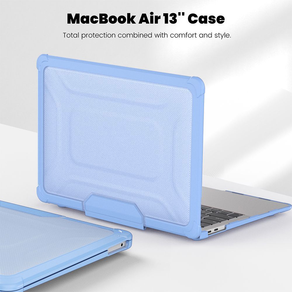 Θήκη για MacBook Sonique Icy με Βάση Στήριξης Apple MacBook Air 13" 2018/2020 Γαλάζιο