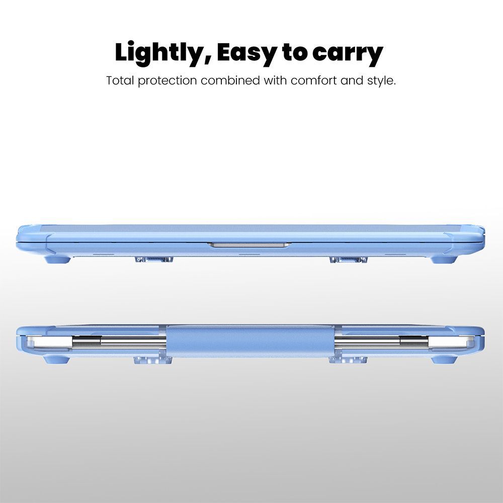Θήκη για MacBook Sonique Icy με Βάση Στήριξης Apple MacBook Air 13" 2018/2020 Γαλάζιο