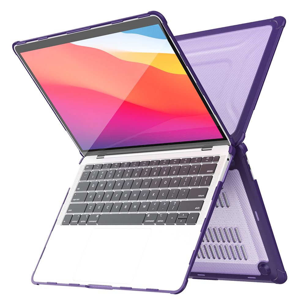 Θήκη για MacBook Sonique Icy με Βάση Στήριξης Apple MacBook Air 13" 2018/2020 Μωβ