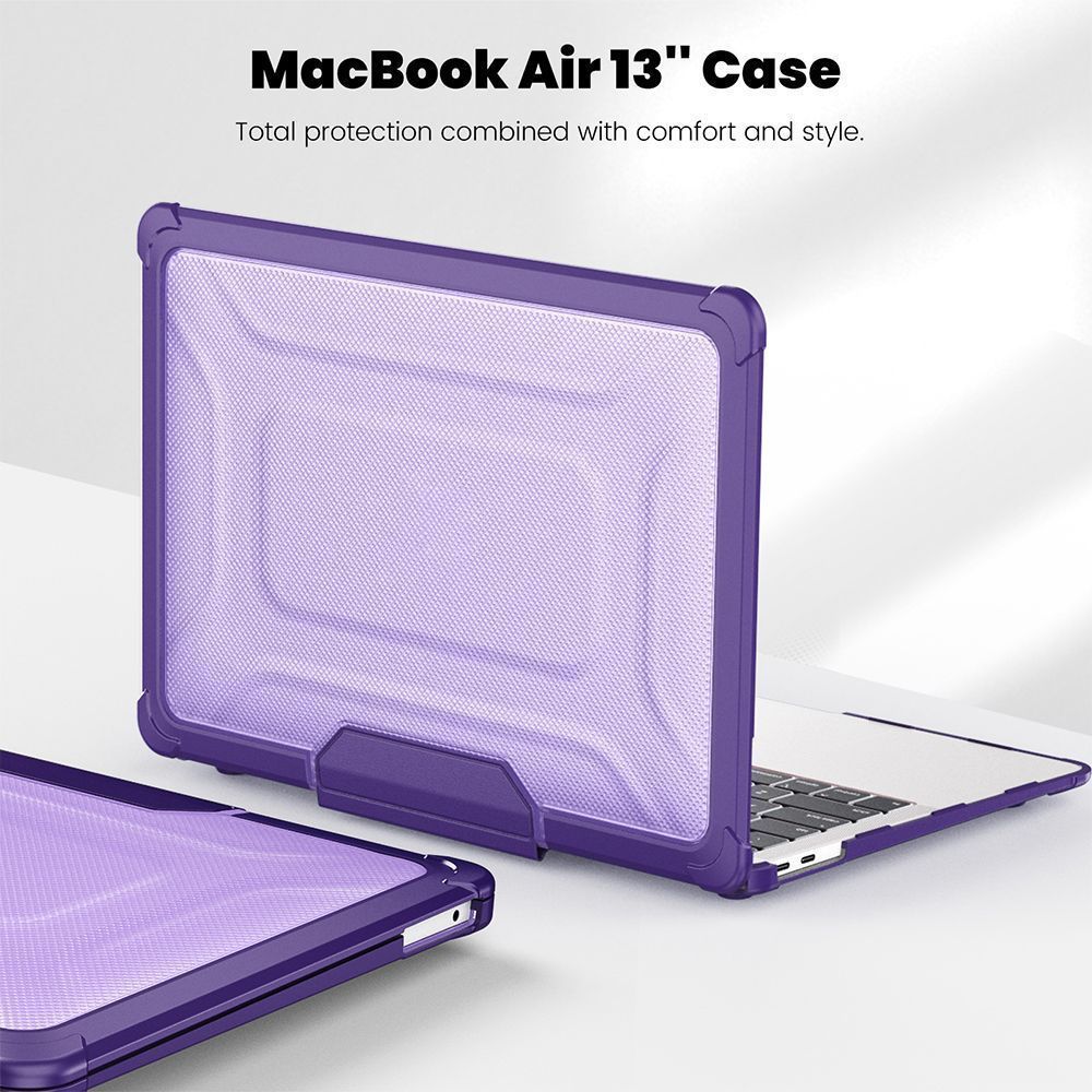 Θήκη για MacBook Sonique Icy με Βάση Στήριξης Apple MacBook Air 13" 2018/2020 Μωβ