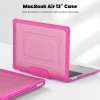 Θήκη για MacBook Sonique Icy με Βάση Στήριξης Apple MacBook Air 13" 2018/2020 Ροζ