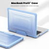 Θήκη για MacBook Sonique Icy με Βάση Στήριξης Apple MacBook Pro 13" 2018/2020/2022 Γαλάζιο