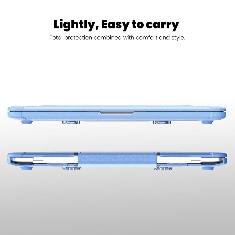 Θήκη για MacBook Sonique Icy με Βάση Στήριξης Apple MacBook Pro 13" 2018/2020/2022 Γαλάζιο