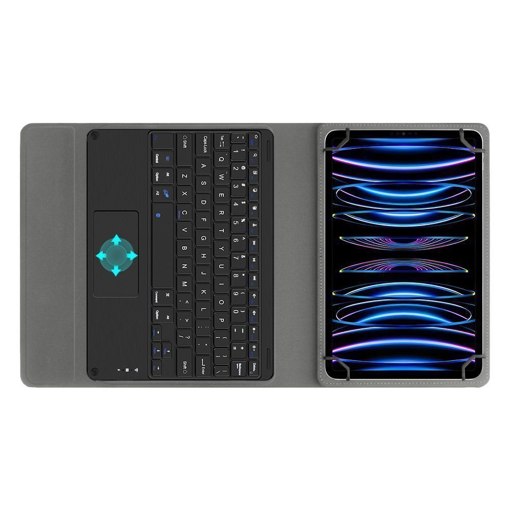 Θήκη για Tablet Sonique Combo Pro με Bluetooth Πληκτρολόγιο Universal 9"-11" Μαύρο