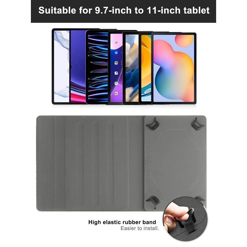 Θήκη για Tablet Sonique Combo Pro με Bluetooth Πληκτρολόγιο Universal 9"-11" Μαύρο