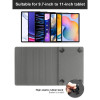 Θήκη για Tablet Sonique Combo Pro με Bluetooth Πληκτρολόγιο Universal 9"-11" Μαύρο