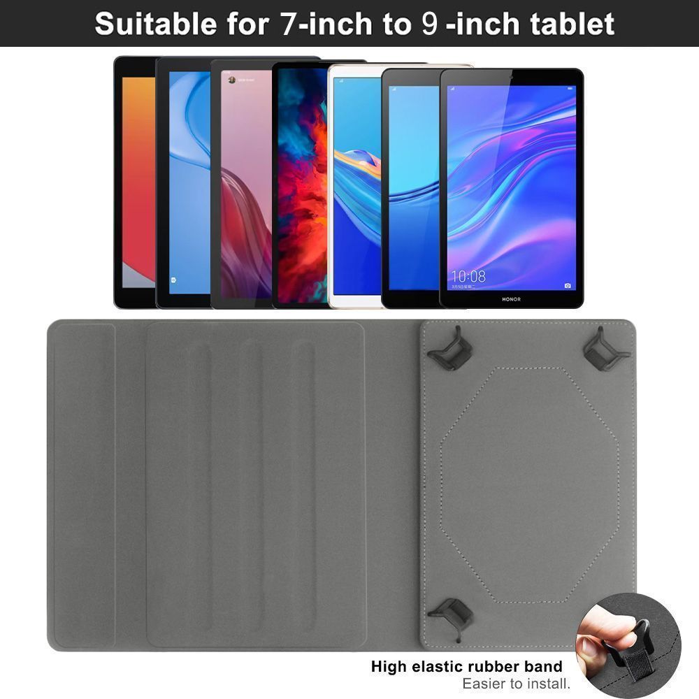 Θήκη Tablet Sonique Combo Lite με Θέση για Πληκτρολόγιο Universal 7"-9" Κόκκινο