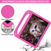 Θήκη Tablet Sonique Jazzy Kidsafe με Χειρολαβή για Apple iPad Air/Air 2/Pro 9.7"/iPad 9.7" 2017/iPad 9.7" 2018 Φούξια