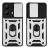 Θήκη Ring Armor CamPro Sonique για Xiaomi Redmi Note 13 4G Ασημί
