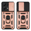 Θήκη Ring Armor CamPro Sonique για Xiaomi Redmi Note 13 4G Ροζ Χρυσό