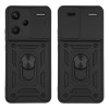 Θήκη Ring Armor CamPro Sonique για Xiaomi Redmi Note 13 Pro Plus 5G Μαύρο