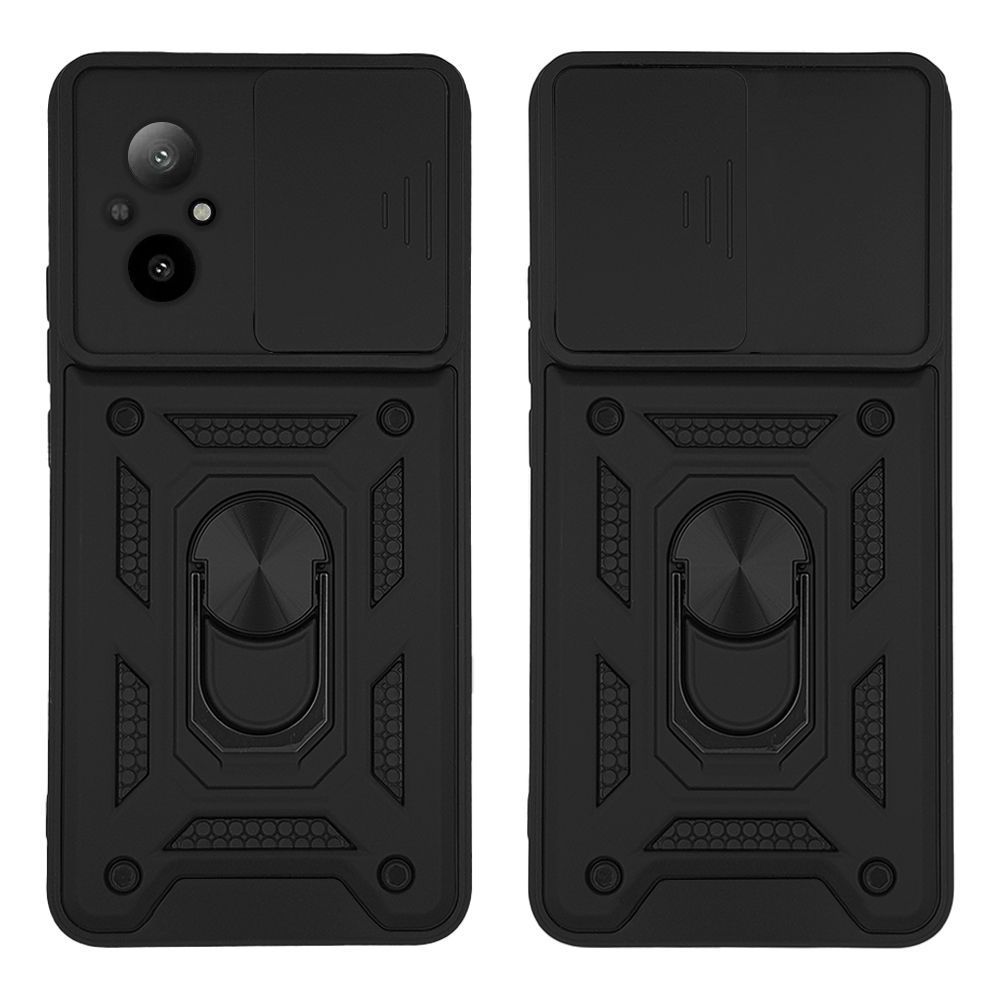 Θήκη Ring Armor CamPro Sonique Realme C67 4G Μαύρο