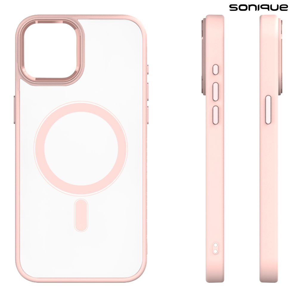 Θήκη Magnetic MagMetal Sonique Apple iPhone 11 Ροζ
