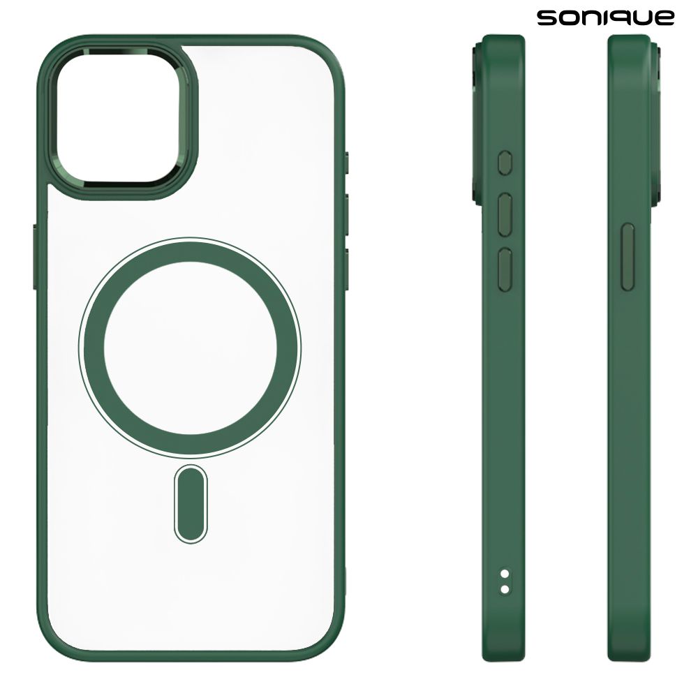 Θήκη Magnetic MagMetal Sonique Apple iPhone 12 Pro Max Πράσινο