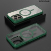 Θήκη Magnetic MagMetal Sonique Apple iPhone 12 / iPhone 12 Pro Πράσινο
