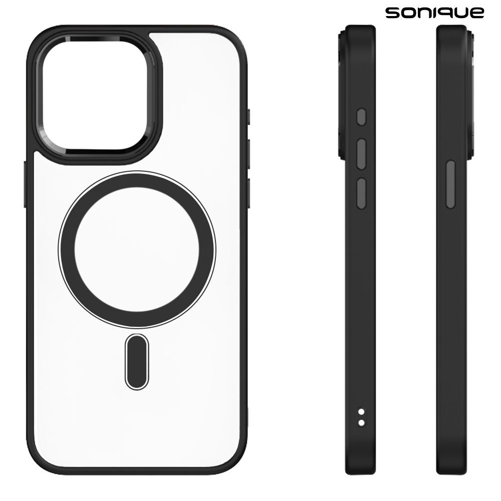 Θήκη Magnetic MagMetal Sonique Apple iPhone 13 Pro Μαύρο