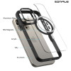 Θήκη Magnetic MagMetal Sonique Apple iPhone 13 Pro Μαύρο