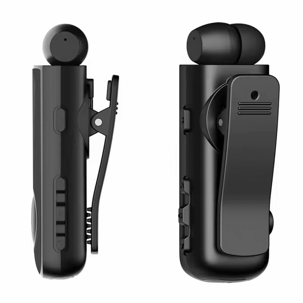 Ακουστικό Bluetooth Firo H17 Retractable V5.3 Μαύρο
